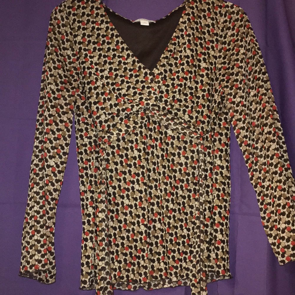 Dressbarn. Long sleeve top.